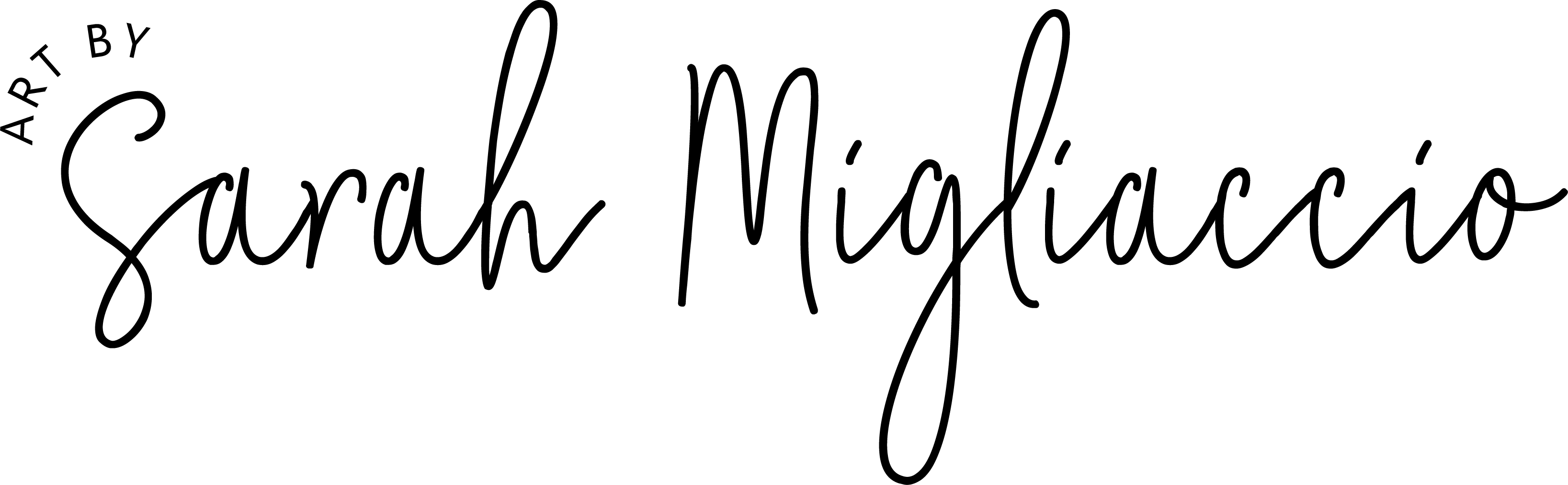 Art-By-Sarah-Migliaccio-Logo-Black