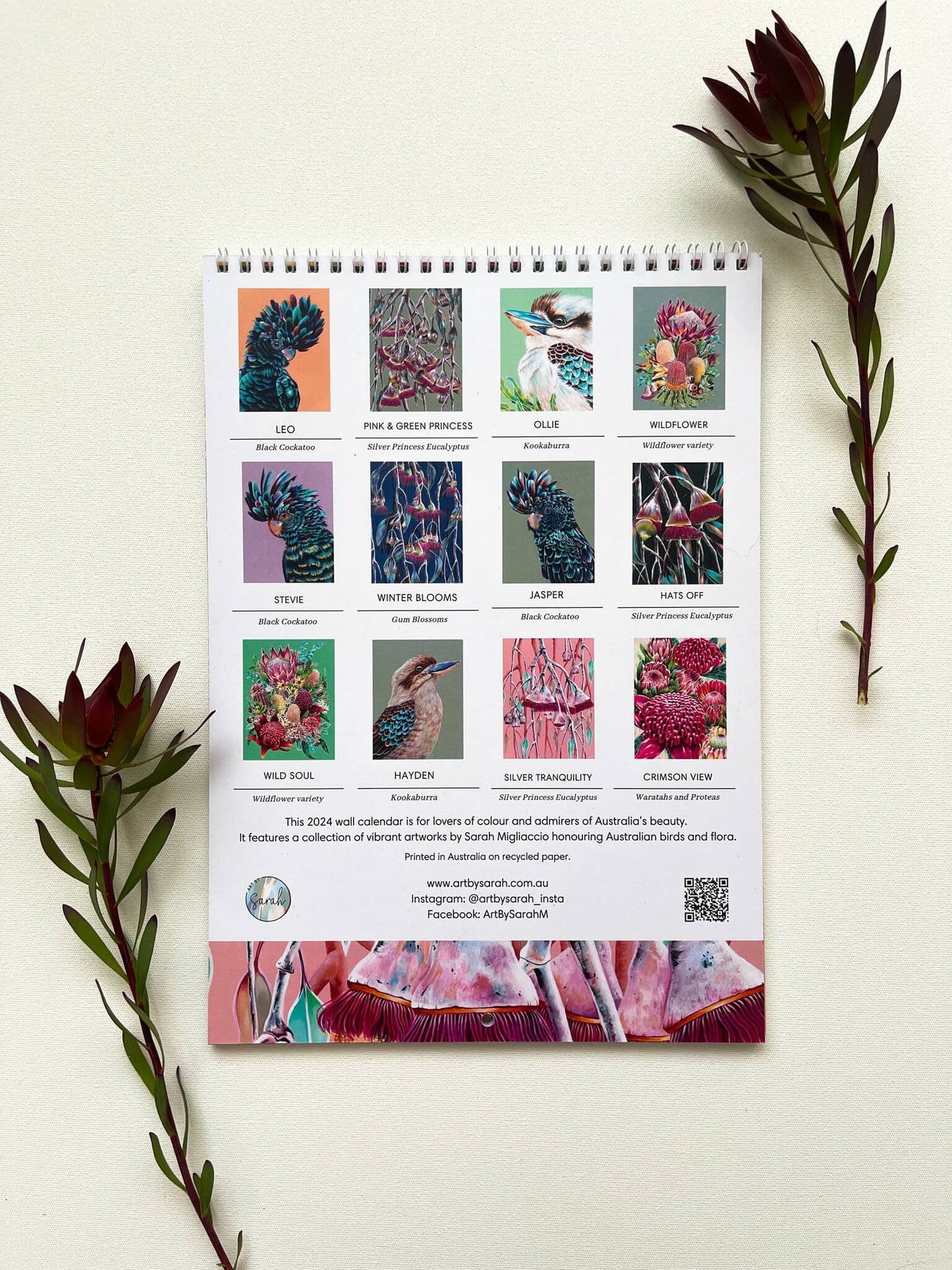 2024 Palette Of Australia Calendar