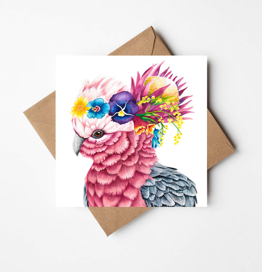 Pearl Greeting Card (Square)