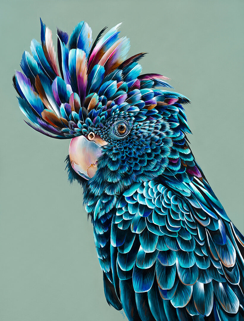 'Jasper' - Fine Art Print Canvas