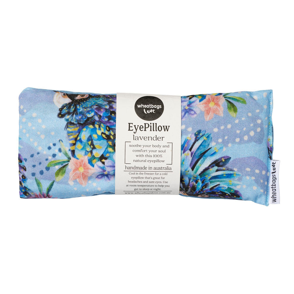 Eye Pillow Blue Cockatoo