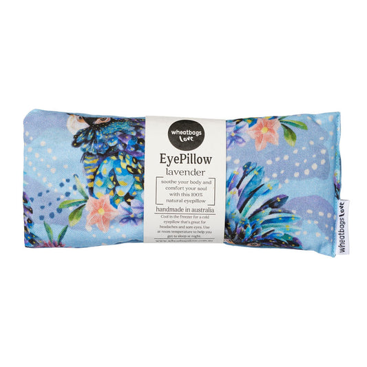 Eye Pillow Blue Cockatoo