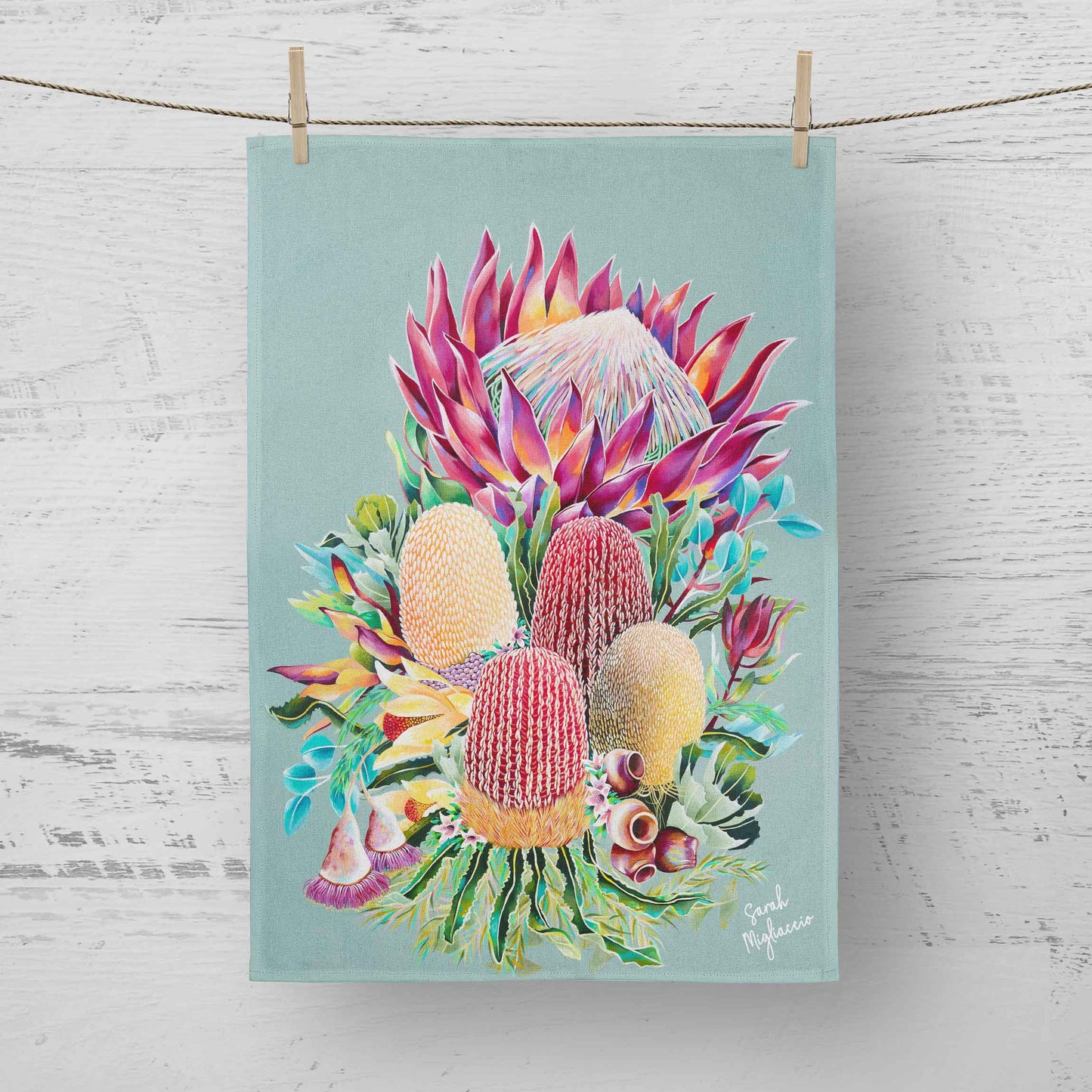 'Wildflower' - Tea Towel