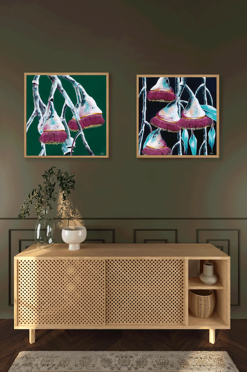 'Silver Princess Rendezvous 1' - Fine Art Canvas