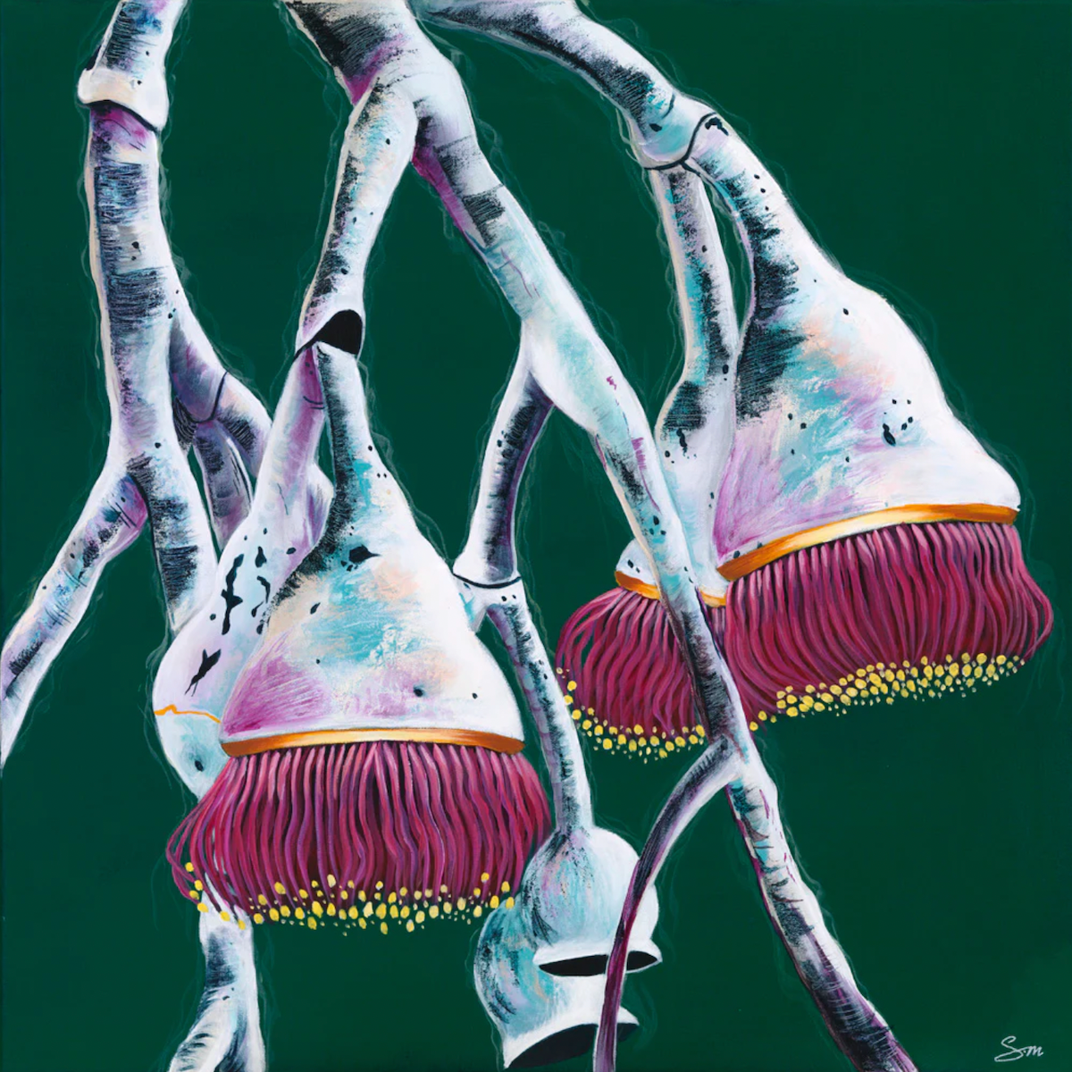 'Silver Princess Rendezvous 1' - Fine Art Canvas
