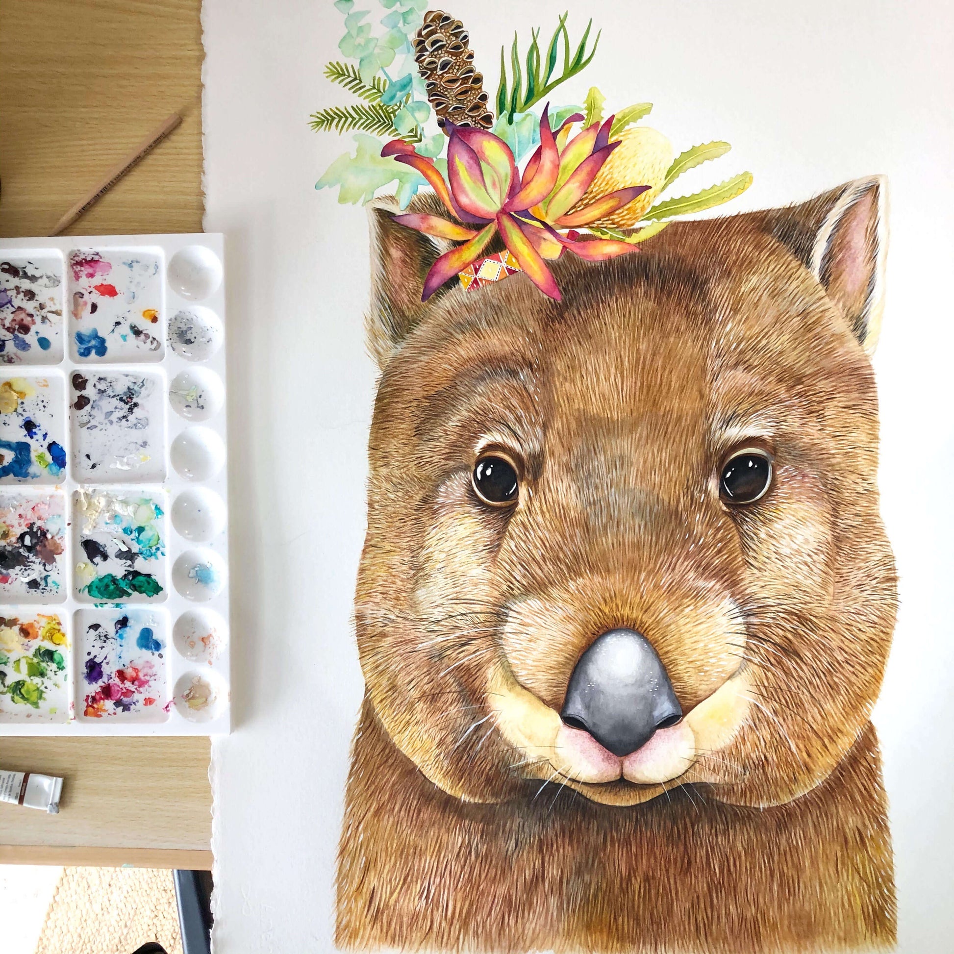 Australian Original Watercolour Prints