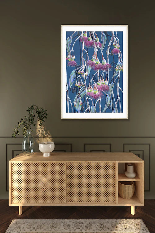 Gum Tree Winter Bloom Fine Art