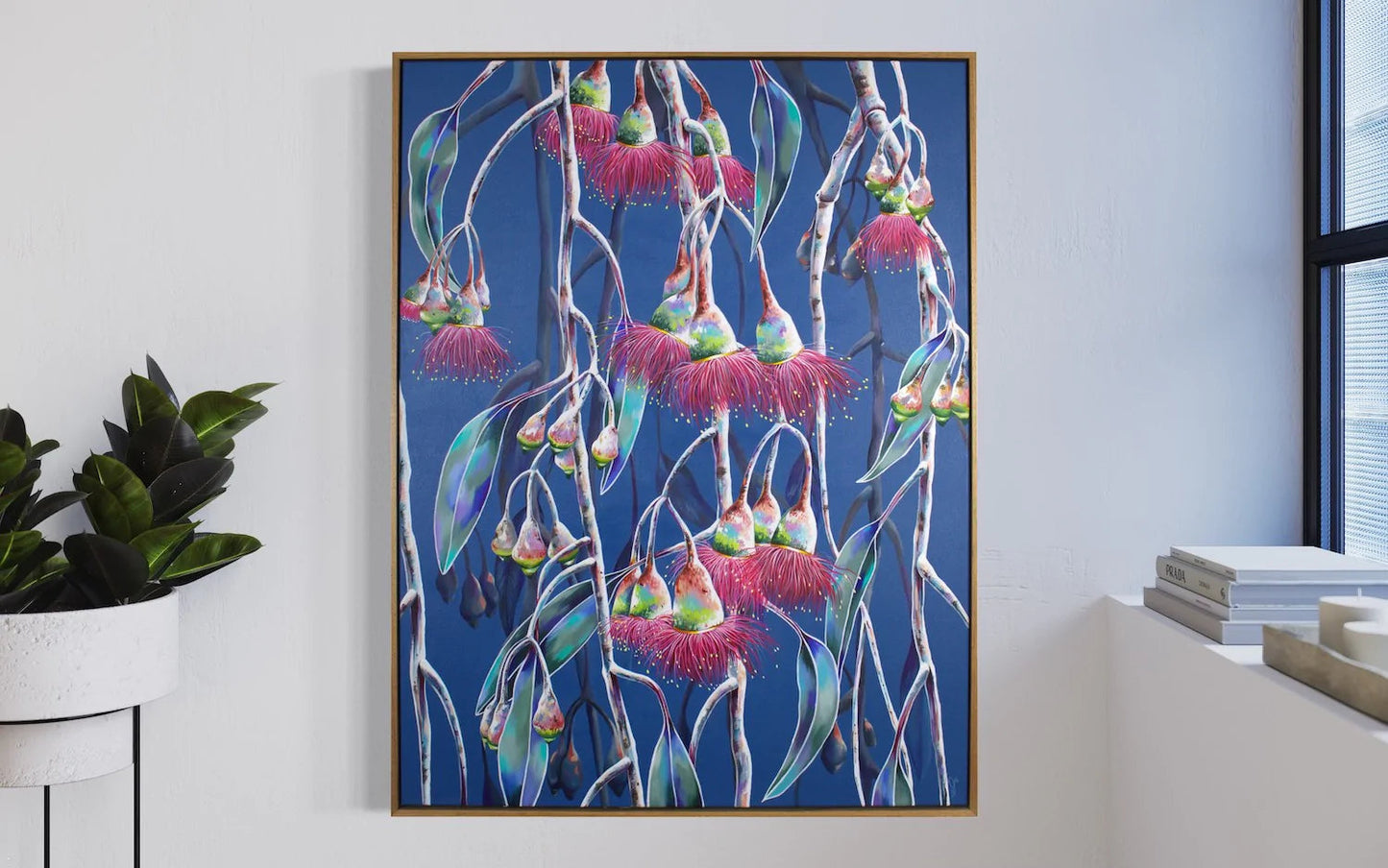 Original Canvas Painting Australian Gum Tree