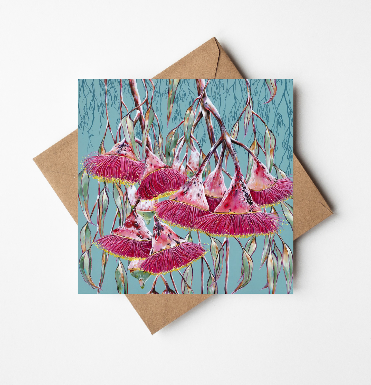 After The Rain Greeting Card (Square)