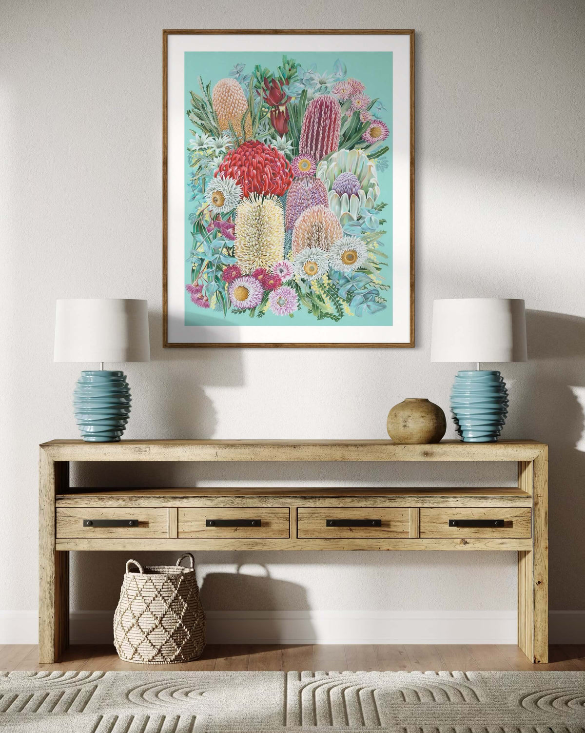 'Banksia Bloom' - Fine Art Print Paper
