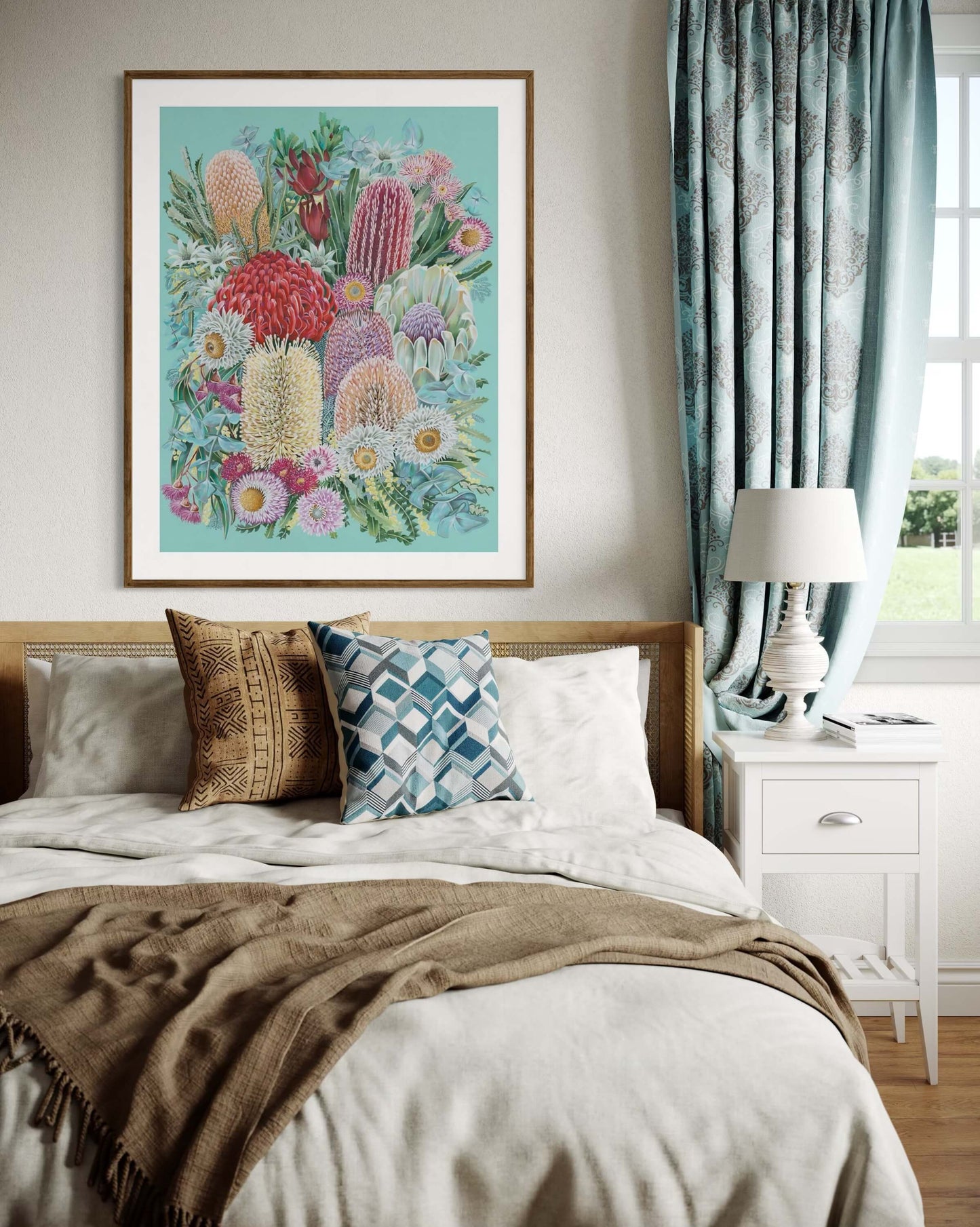 'Banksia Bloom' - Fine Art Print Paper
