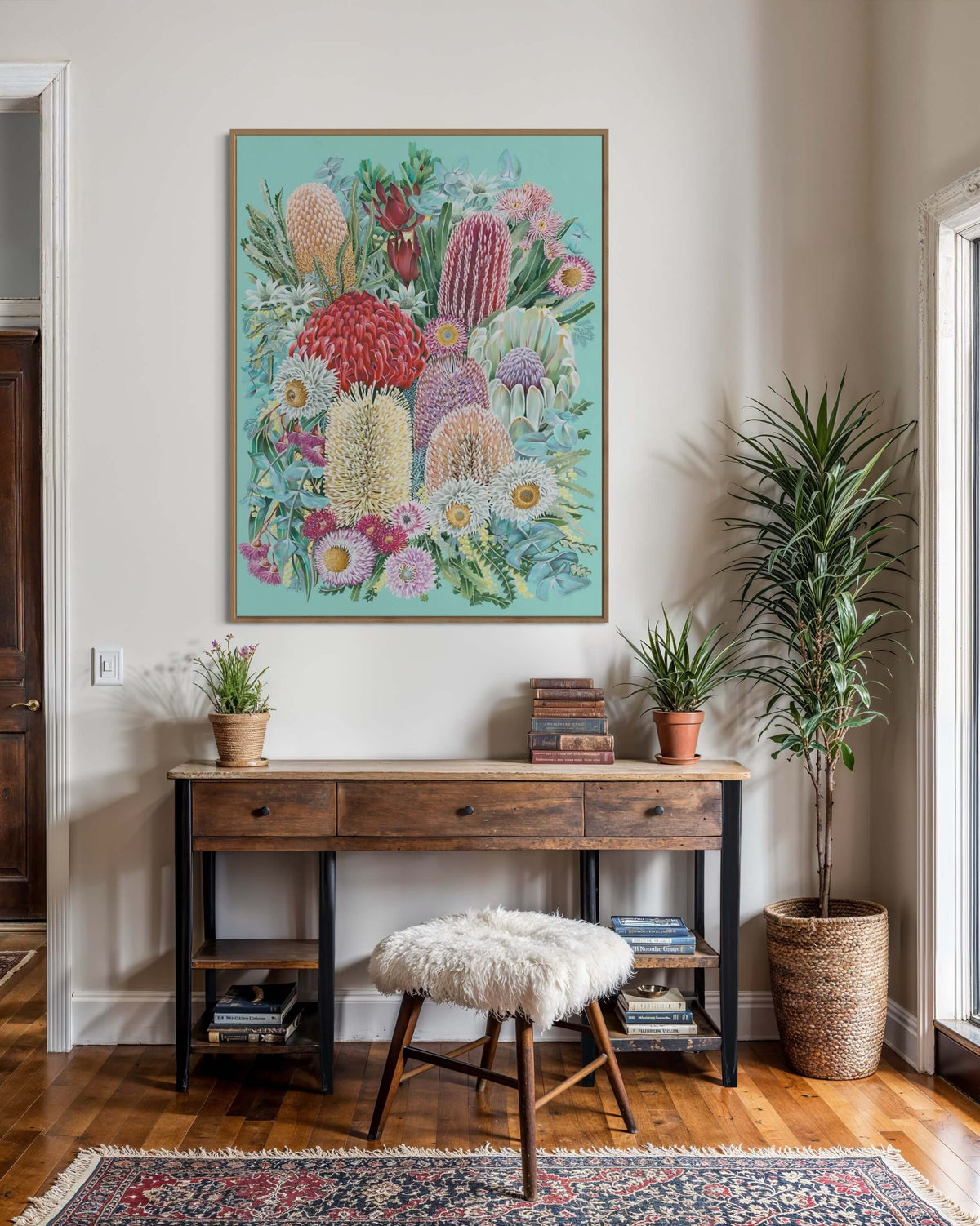 'Banksia Bloom' - Fine Art Canvas