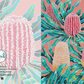 Banksia Party Greeting Card (Square)