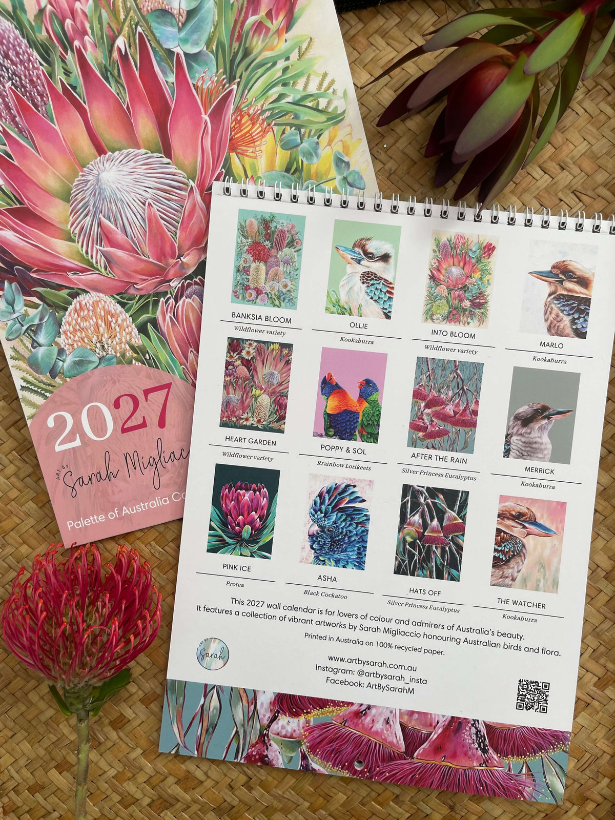 2027 Palette Of Australia Calendar
