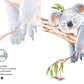Dreamy Koala Greeting Card (Square)