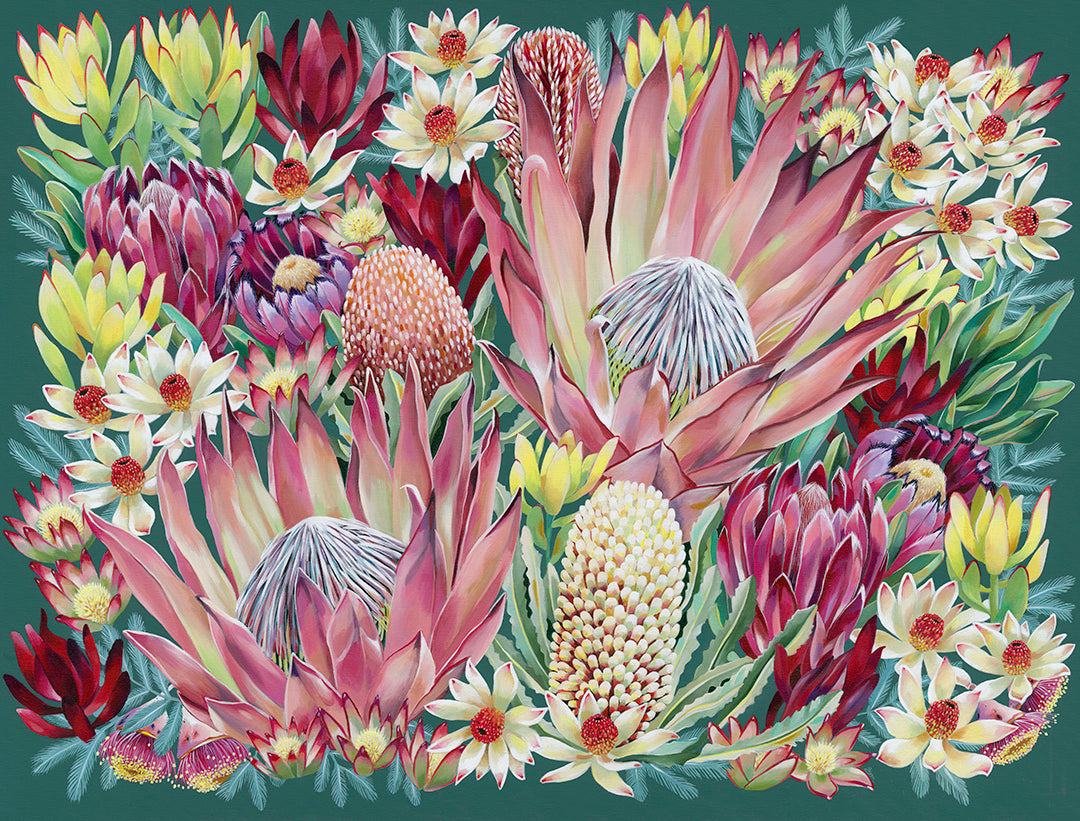 'Heart Garden' - Fine Art Print - Paper