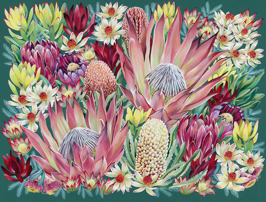 'Heart Garden' - Fine Art Print - Paper