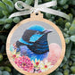 Fairywren Hanging Ornament