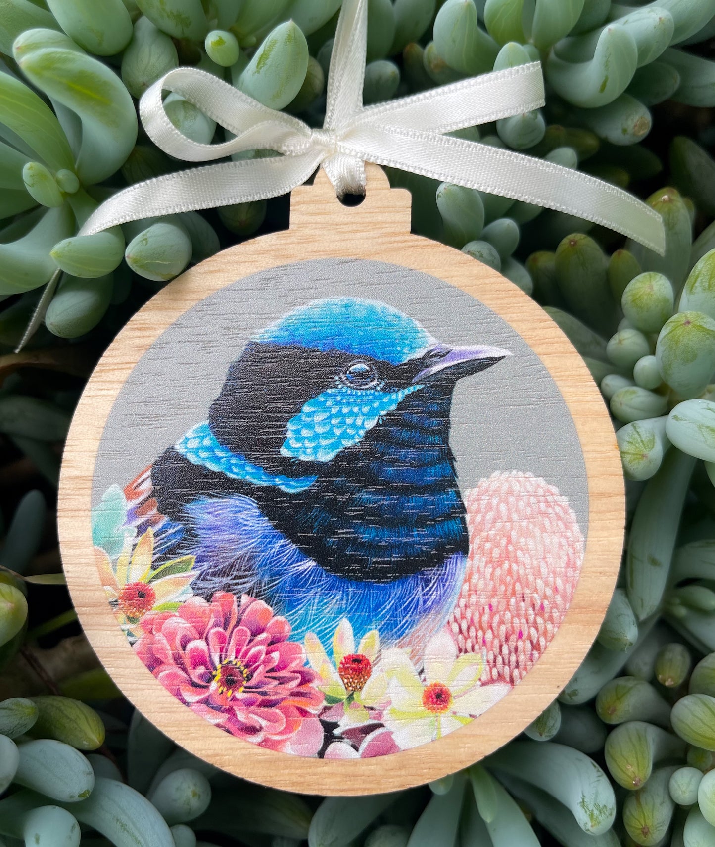 Fairywren Hanging Ornament