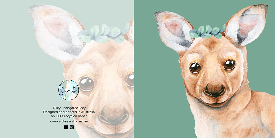 Riley Greeting Card (Square)