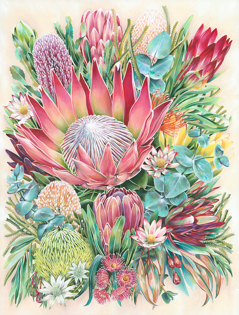 'Into Bloom' - Fine Art Print Paper