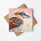 The Watcher Greeting Card (Square)