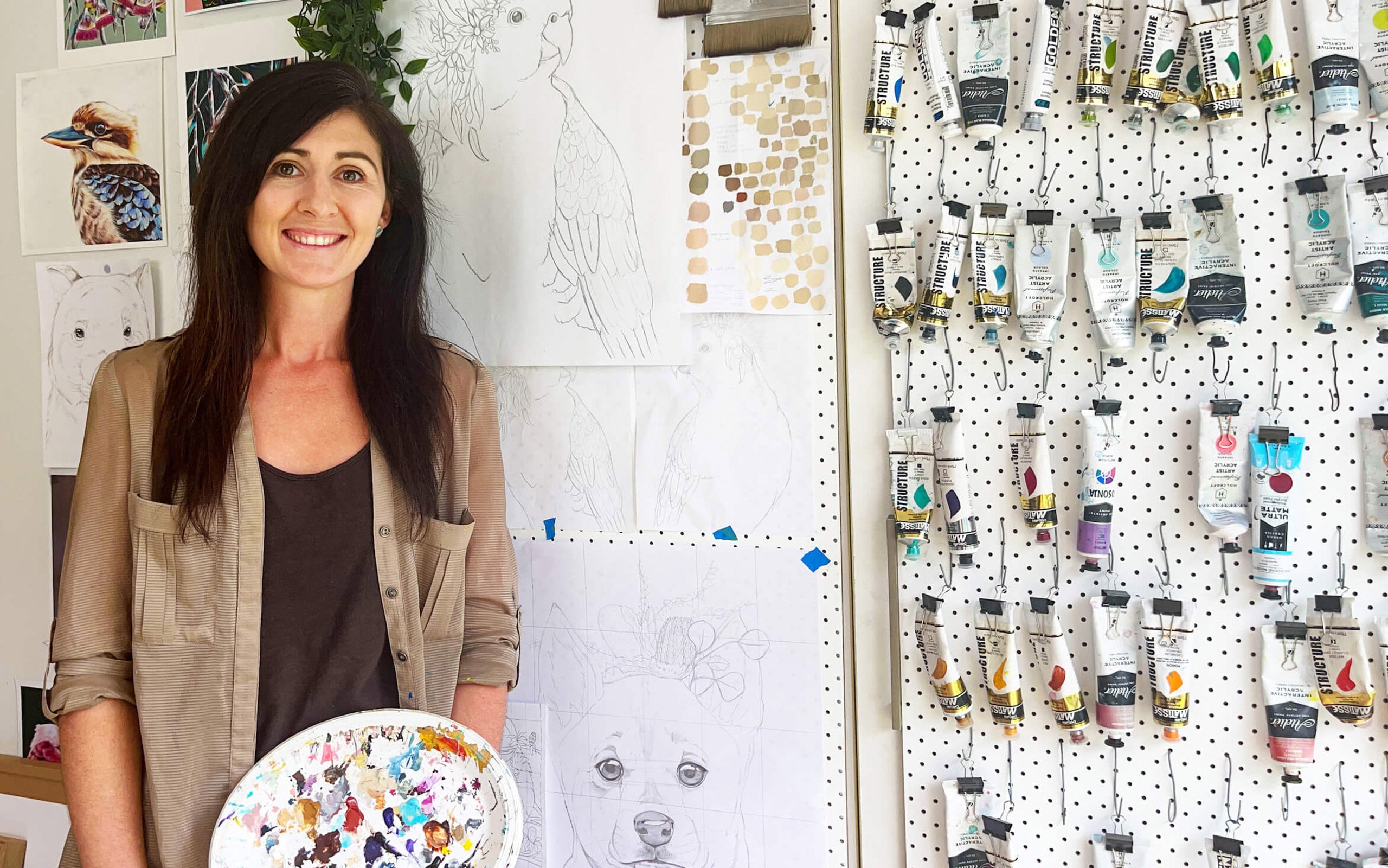 Meet Sarah Migliaccio - Artist & Painter