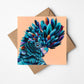 Leo Greeting Card (Square)