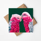 Little lovers Lilly & Liam Greeting Card (Square)