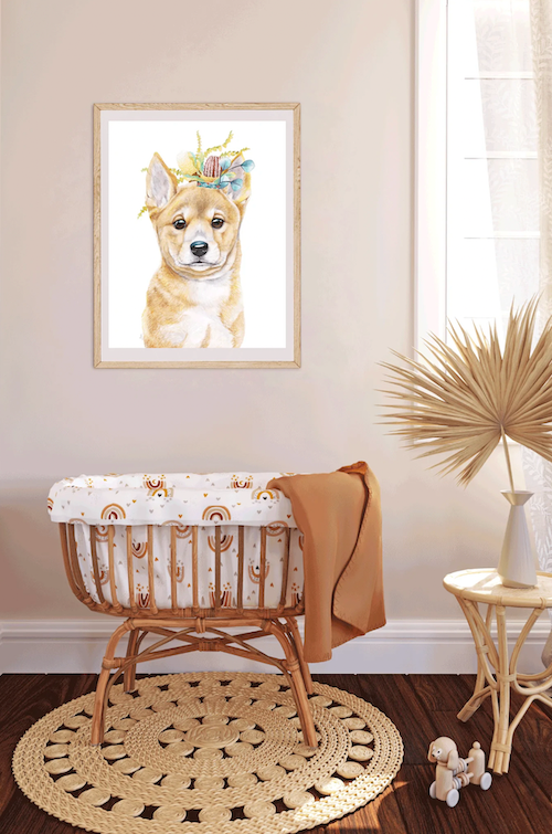 dingo art print