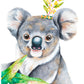 koala art print