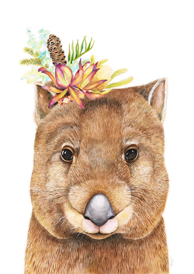 wombat print